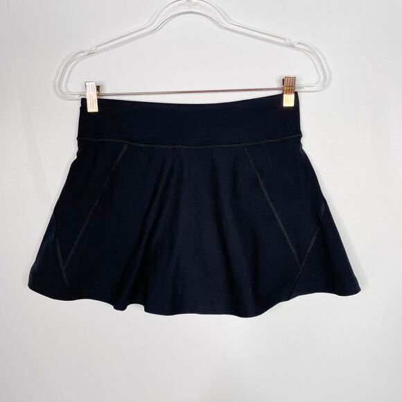Under Armour Womens Small Black Mini Flounce Skort Athletic Liner Shorts Active - Picture 2 of 9